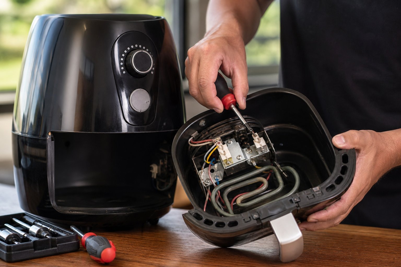 Air fryer não esquenta, mas liga: análise prática das falhas mais frequentes