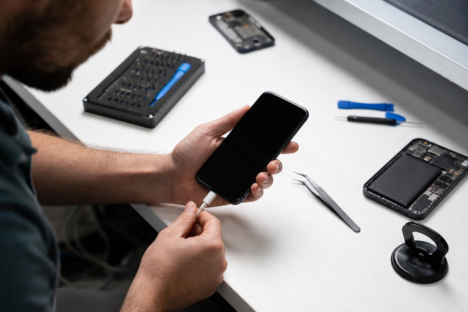 Celular não carrega: 10 causas técnicas e como identificar cada uma com precisão