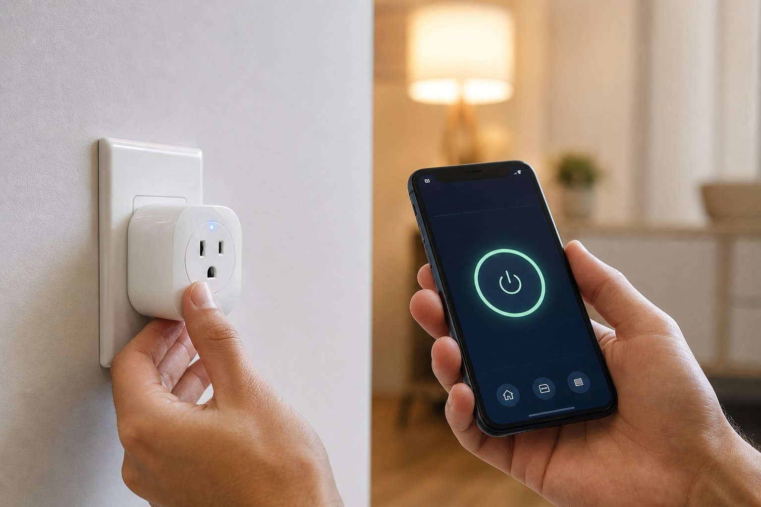 Como configurar uma tomada inteligente para automação residencial passo a passo